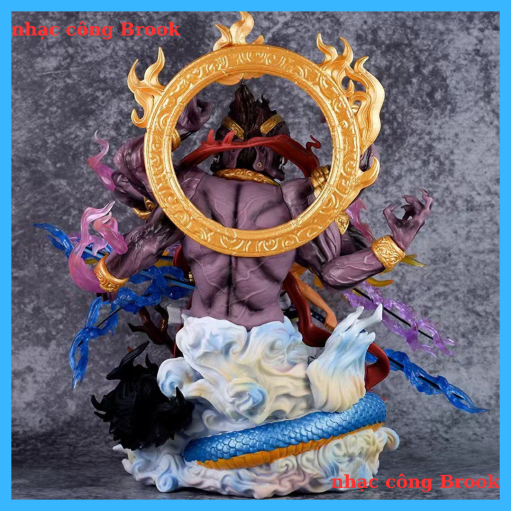 Mô hình Zoro Ashura  3 đầu 6 tay cưỡi Kaido One Piece figure anime manga decor trang trí bàn học