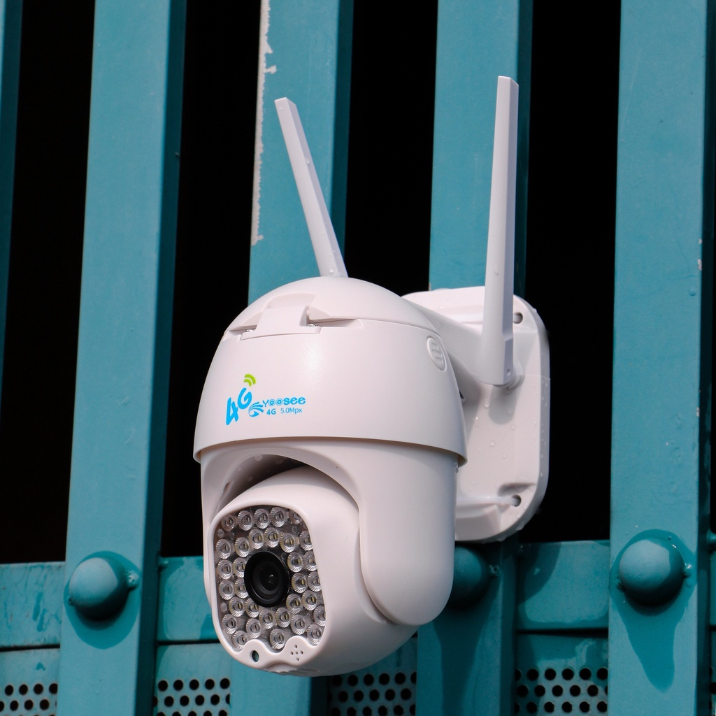 Camera Yoosee sim 4G Trong nhà - ngoài trời chống nước - đàm thoại hỗ trợ đêm có màu