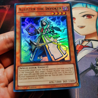 Thẻ bài Yugioh chính hãng | Aleister the Invoker | FUEN Super rare