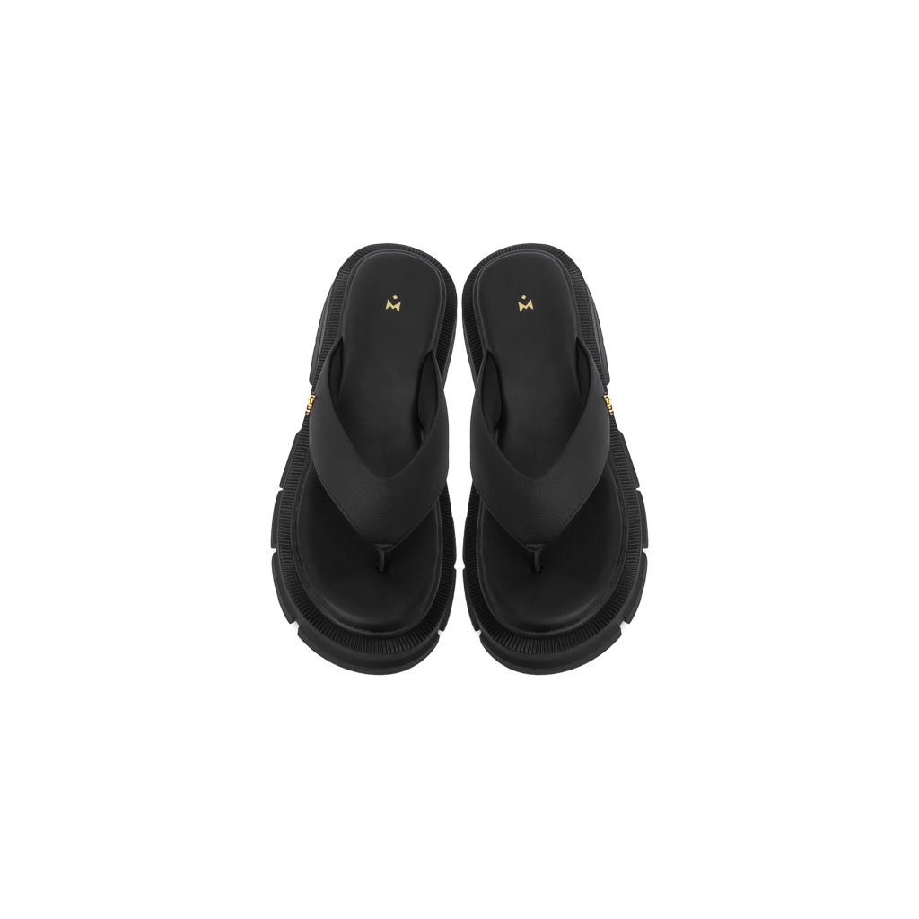 Dép Kẹp Xỏ Ngón Nữ THEWOLF QUEEN FLIP FLOP - BLACK