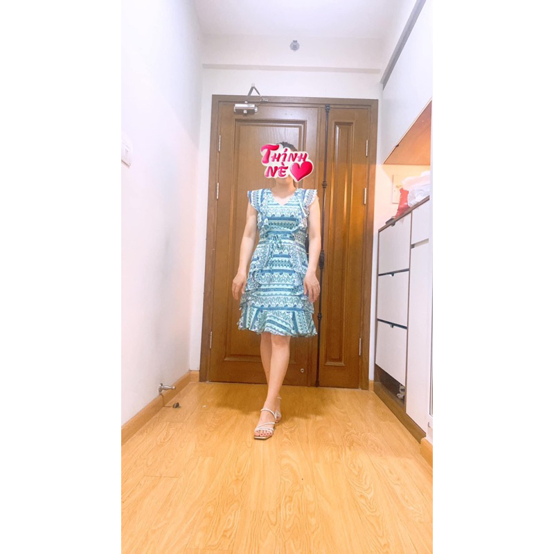 Đầm T0mmy dư chuẩn xịn vải chiffon voan