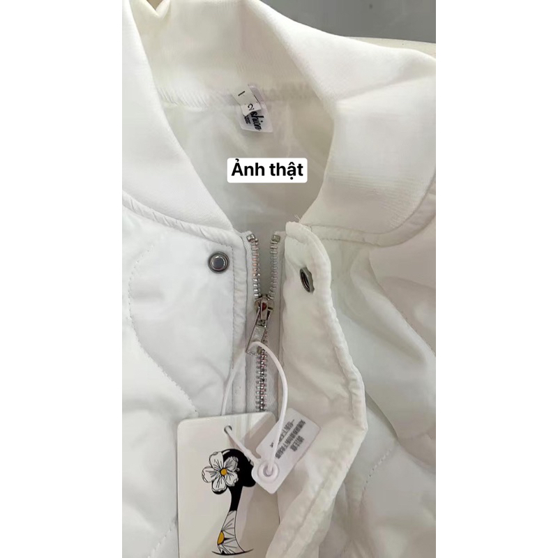 Áo khoác bomber dáng ngắn 2 lớp❤️