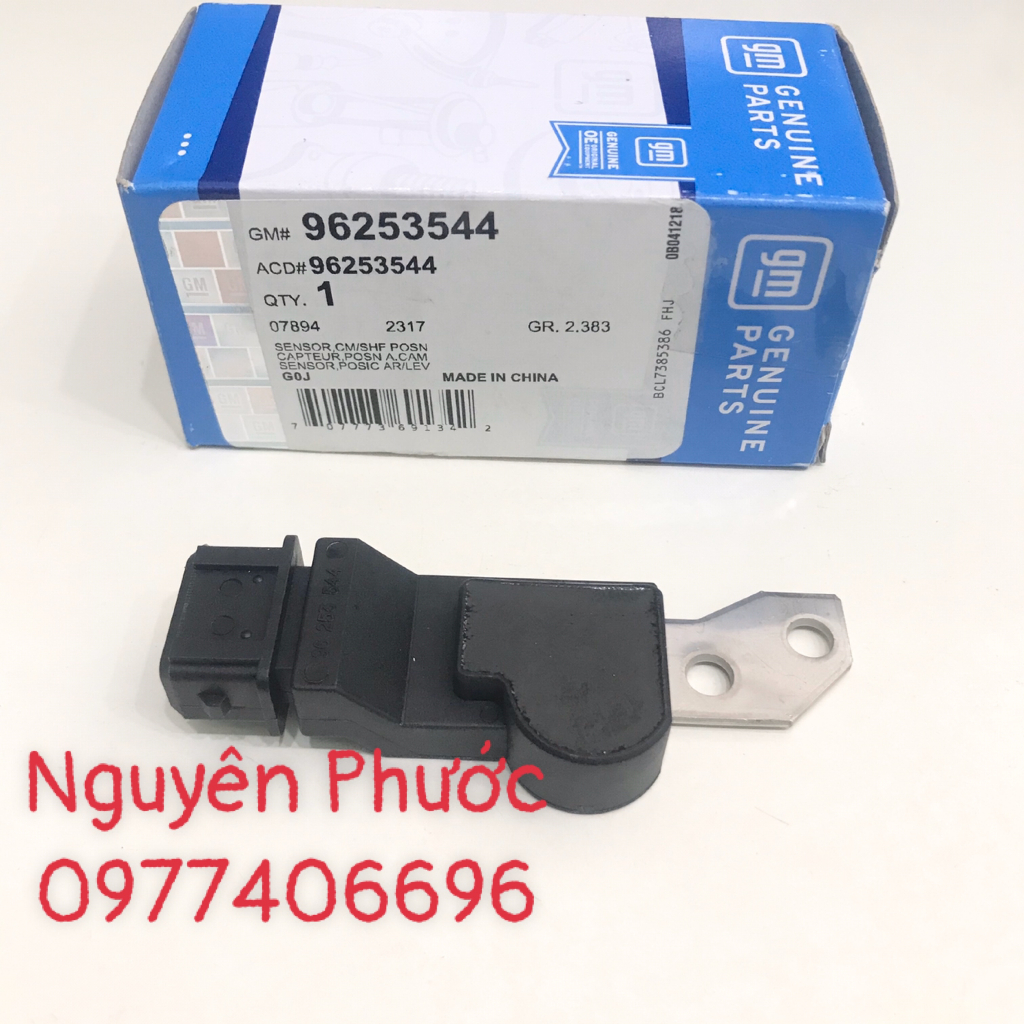 Cảm biến cốt cam/ Trục cam CRUZE 1.6,  LACETTI EX 1.6 / AVEO 2018 1.4  - Hàng xịn GM chính hãng 96253544