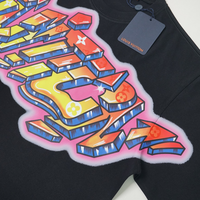 Áo thun Monogram in hình Big Logo cao cấp Áo phông Monogram nam nữ in hình mới nhất