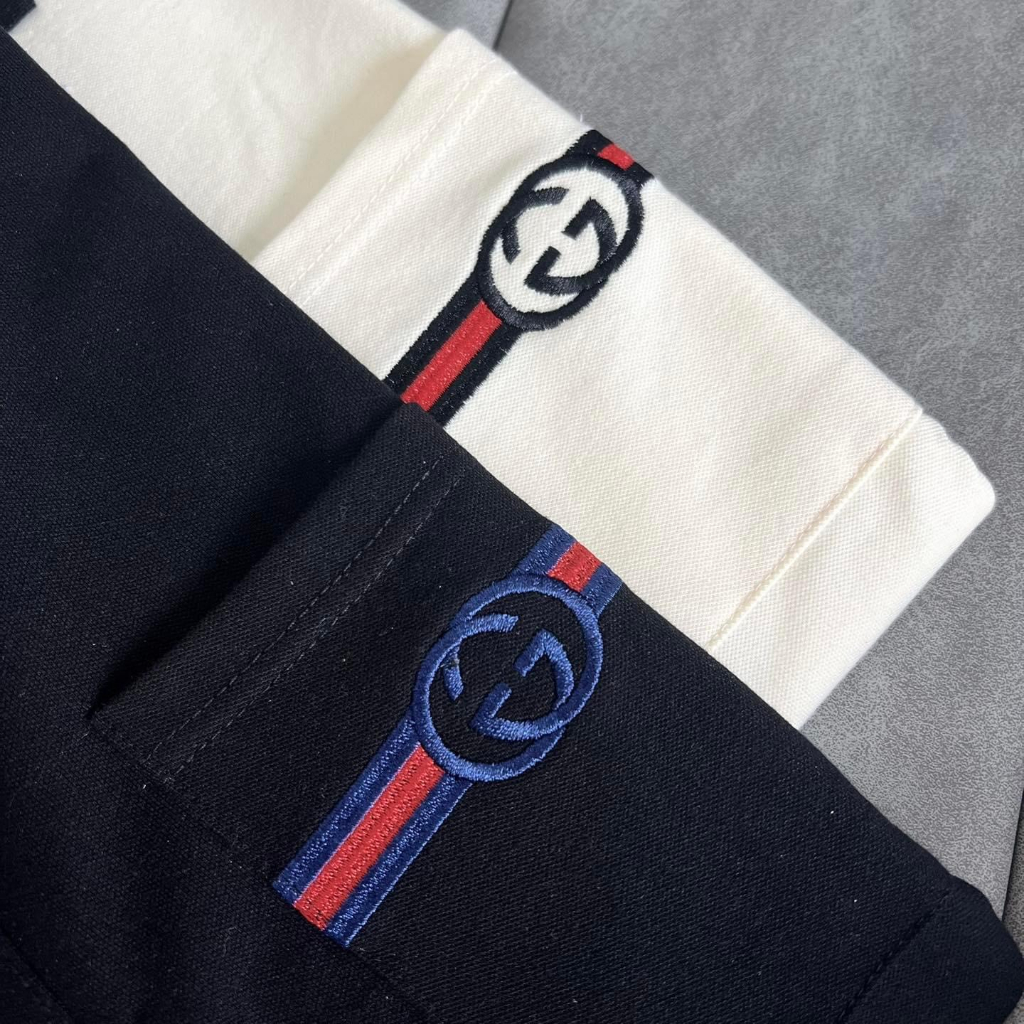 Áo polo GC khâu túi nổi bật nam nữ mới nhất Áo polo khâu túi nam nữ cao cấp