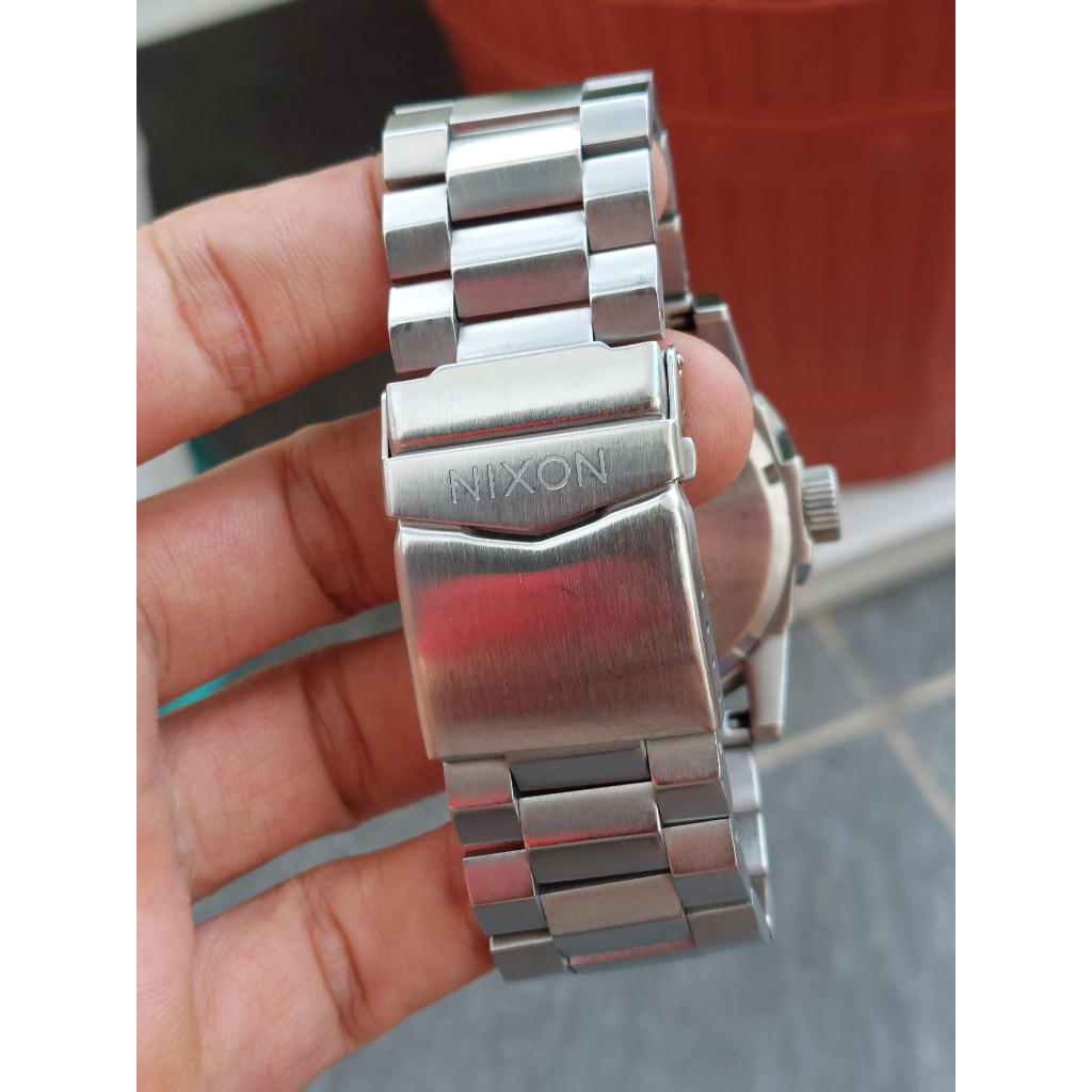 Đồng hồ nam Nixon đen full hộp chạy pin hàng Si