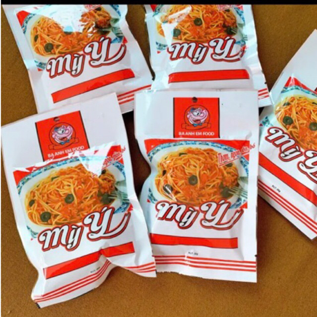 Snack mỳ Ý Ba Anh Em Food   -Tiệm ăn vặt ĂN LÀ MÊ ăn vặt tuổi thơ