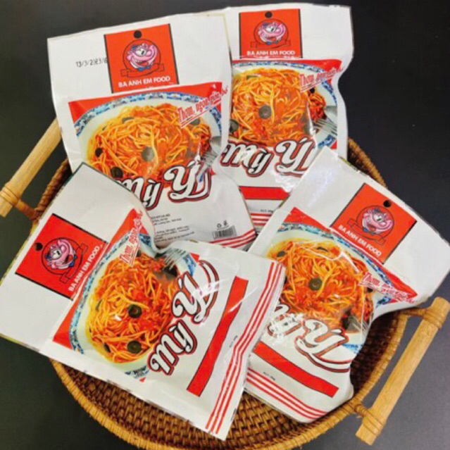 Snack mỳ Ý Ba Anh Em Food   -Tiệm ăn vặt ĂN LÀ MÊ ăn vặt tuổi thơ