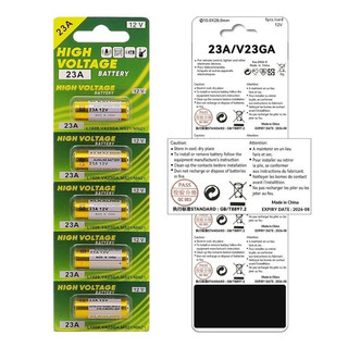 Bin GP 23A & GP 27A 12V (1 vỉ, 5 Bin )