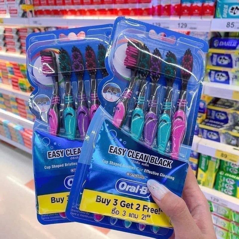 Sét 5 Bàn Chải Đánh Răng Oral-B made Thái