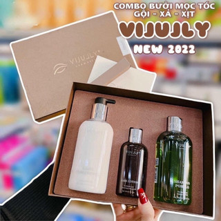 Combo Dầu Gội, Dầu Xả và Xịt dưỡng tóc Vijully hỗ trợ giảm rụng tóc