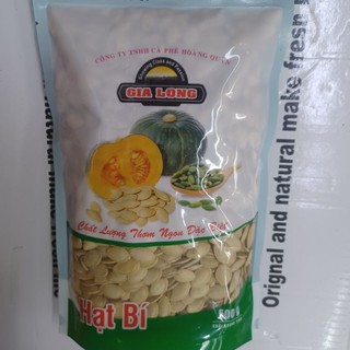 Hạt bí gói gia long 1 gói 500g