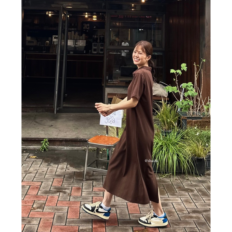 𝐃𝐚𝐢𝐥𝐲 - Váy Polo Thun Vải Dày