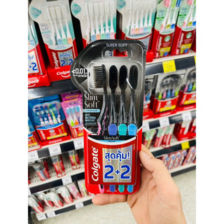 Sét 4 Bàn Chải Colgate SlimSoft Thái Lan