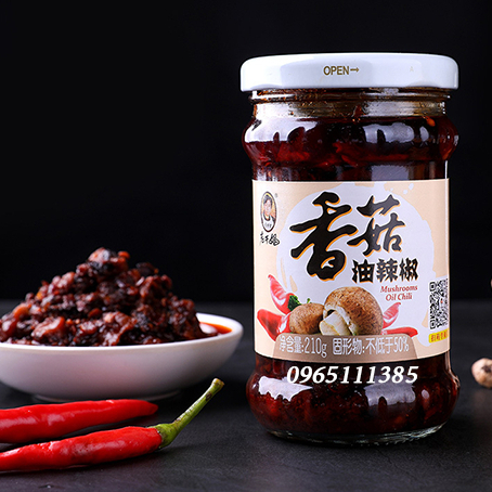 Laoganma Nấm 210g - Ớt chưng dầu nội địa TQ