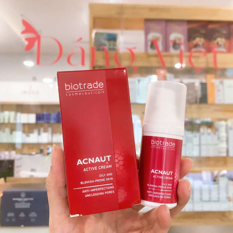Biotrade A03 Acnaut Active Cream Kem Chấm Mụn Hoạt Tính Biotrade Acnaut Active Cream 30ml