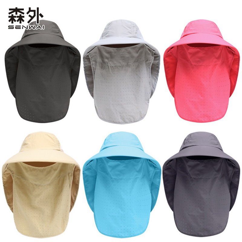 Mũ Vành Chống Nắng Tia Uv Mùa Hè Thoáng Khí Khô Nhanh Phong Cách Mới Cho Nam Và Nữ