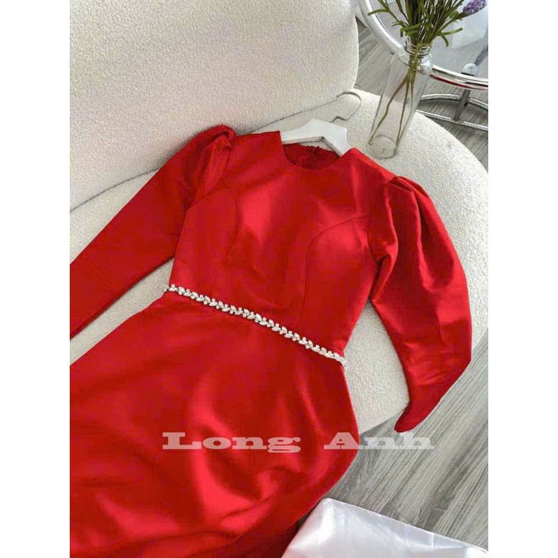 Thắt lưng Đính Đá Nhân Tạo Phong Cách Sang Trọng Cho Cô Dâu