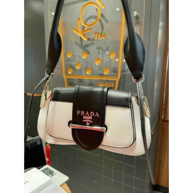 Túi Kẹp Nách Nữ Túi Cầm Tay Pra.dâ Nữ Cầm Tay Đeo Chéo Sang Chảnh