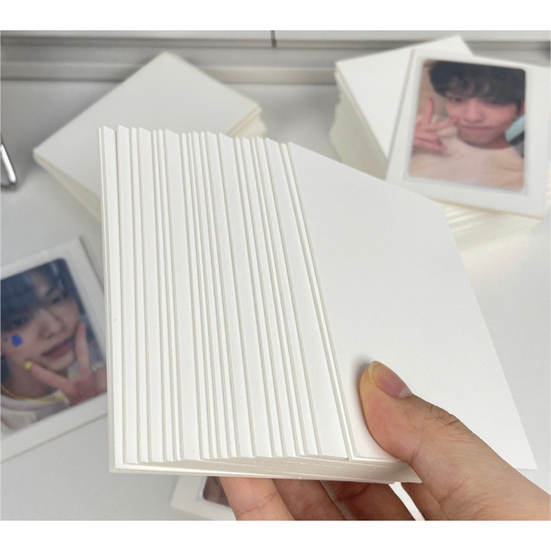 Bìa Fomex Trắng Gói Card Dày 1.5mm, bìa cứng trắng A7