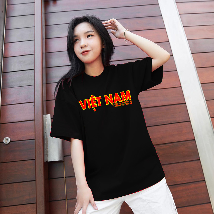 Áo Thun Unisex BEESKY 100% in hình VIỆT NAM- BDVN002