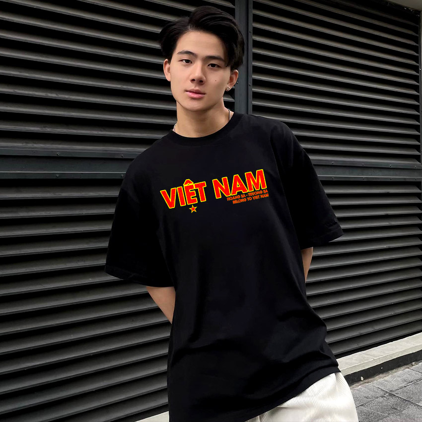 Áo Thun Unisex BEESKY 100% in hình VIỆT NAM- BDVN002