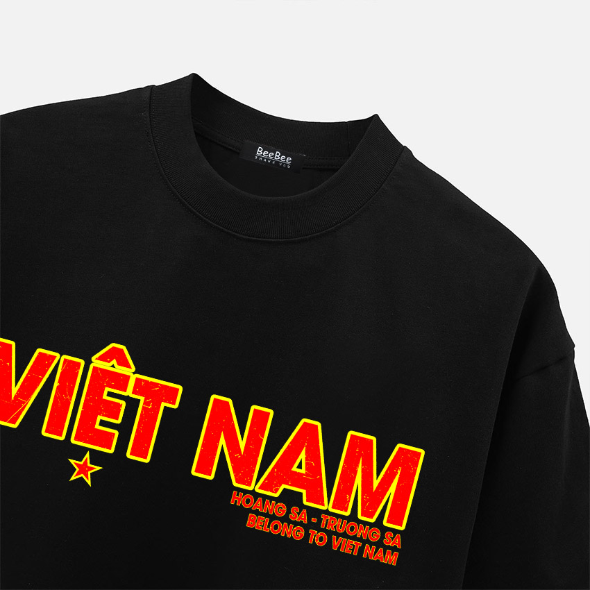 Áo Thun Unisex BEESKY 100% in hình VIỆT NAM- BDVN002