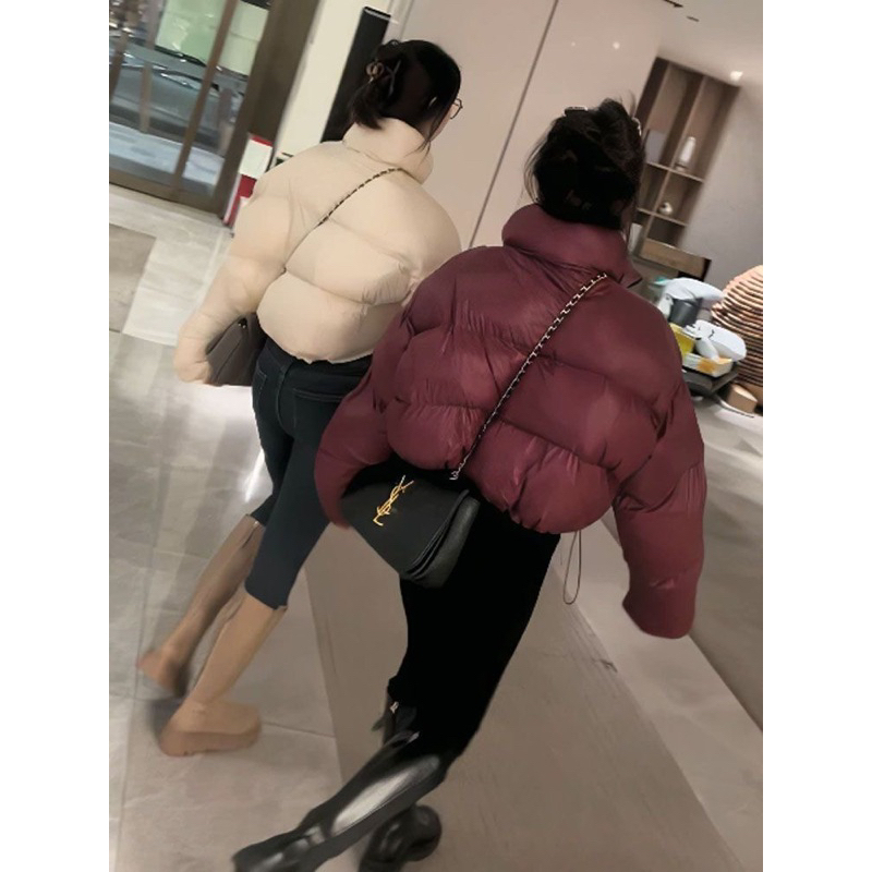 Hàng order - Áo khoác phao tay phồng dáng croptop trẻ trung 2023