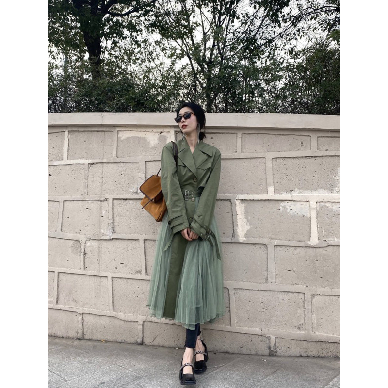 Giày oxford nữ quai xích độn đế 5cm da PU trơn mũi vuông phong cách thanh lịch đi chơi đi học