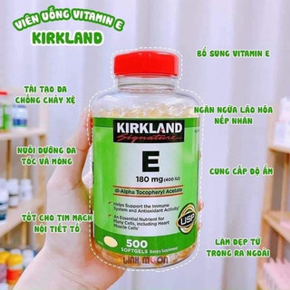 Vitamin E 400 IU 500 Viên Kirkland Của Mỹ