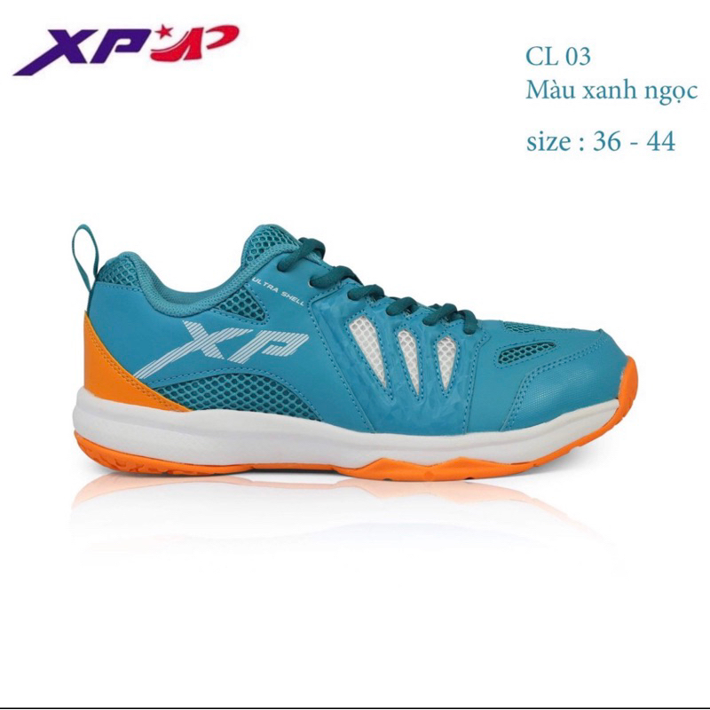 Giày thể thao XP chơi cầu lông, bóng chuyền, chạy bộ, dùng cho Nam và Nữ ; Êm, nhẹ, thoáng khí