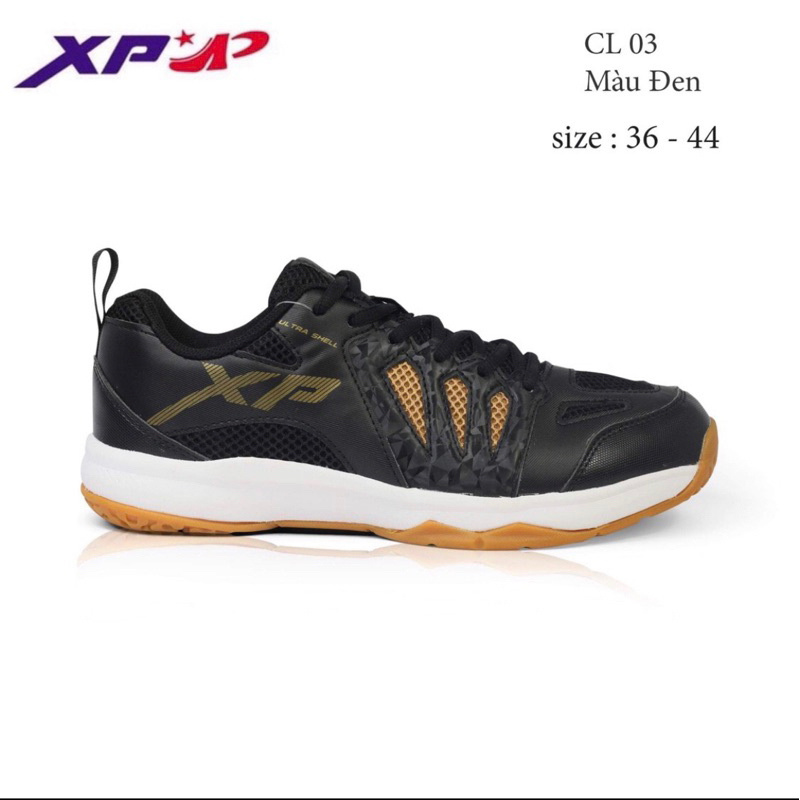 Giày thể thao XP chơi cầu lông, bóng chuyền, chạy bộ, dùng cho Nam và Nữ ; Êm, nhẹ, thoáng khí