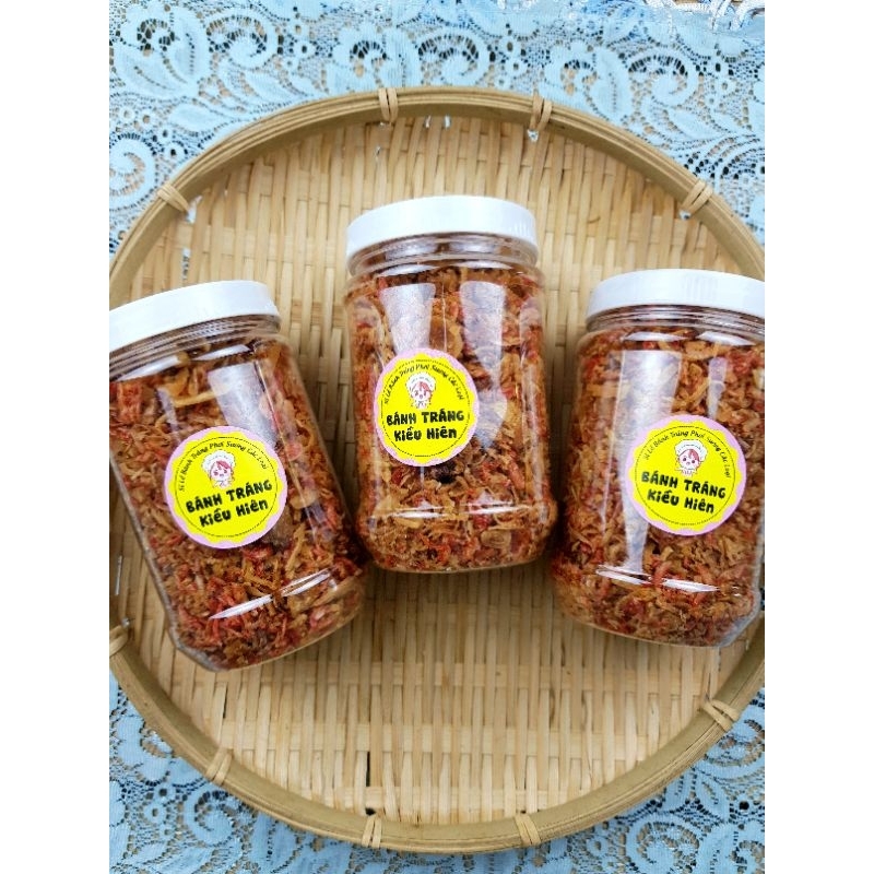 Combo bánh tráng loại A mềm dẻo ,400grm muối tép hành phi,300grm bơ béo