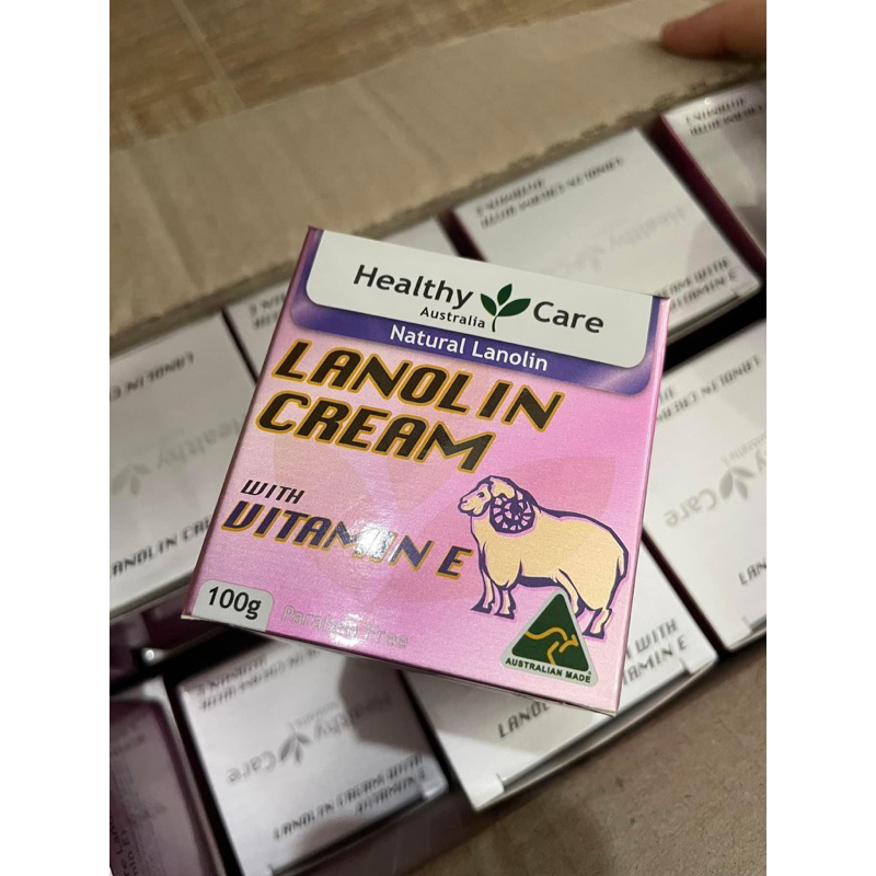 Kem dưỡng da Healthy Care Lanolin cream with Vitamin E date 10/2023