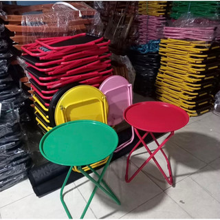 Bàn trà chanh cafe chân liền gọn tiện lợi