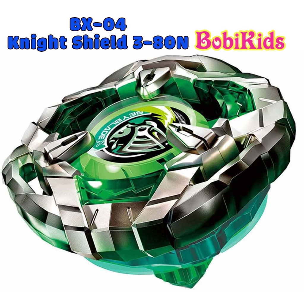 BeybladeX - Con Quay BX04: Starter Knight Shield 3-80N | Beyblade X TAKARA TOMY BX-04