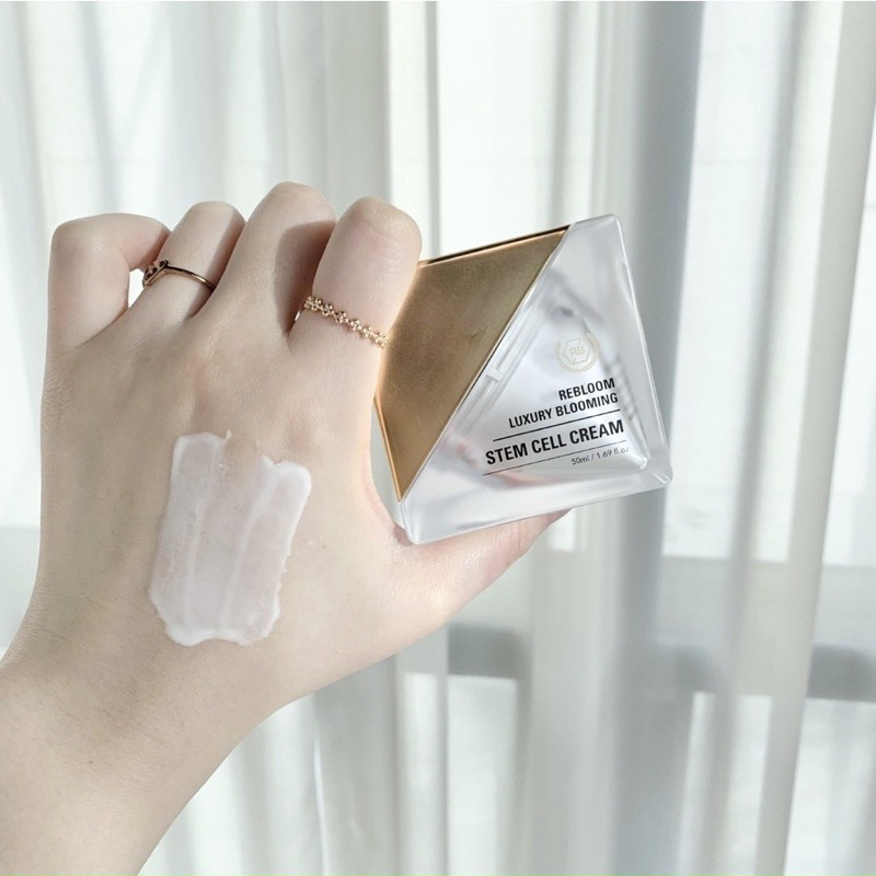 (ĐMN) Rebloom - Kem trắng da giảm nám tàn nhang Stem Cell Cream Luxury Blooming