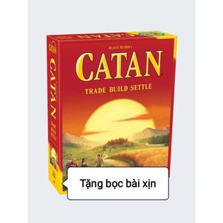 Trò Chơi Boardgame Catan ( Tặng kèm full sleeves cao cấp)