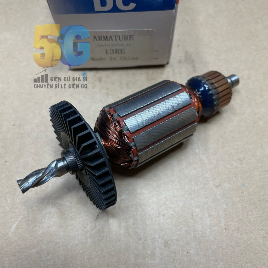 Rotor Máy Khoan Bosch 13 RE Thân 35mm | Chú Ý Trong Cửa Hàng Có Loại Thân 34mm Thay Cho Máy Nhái