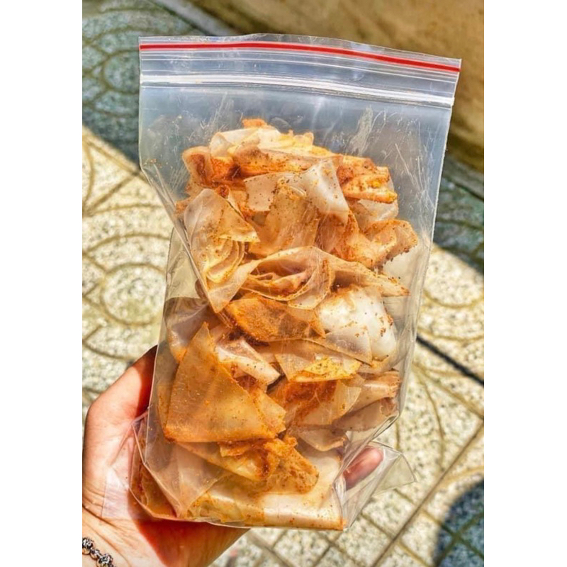 Bánh tráng túi muối nhuyễn siêu cay