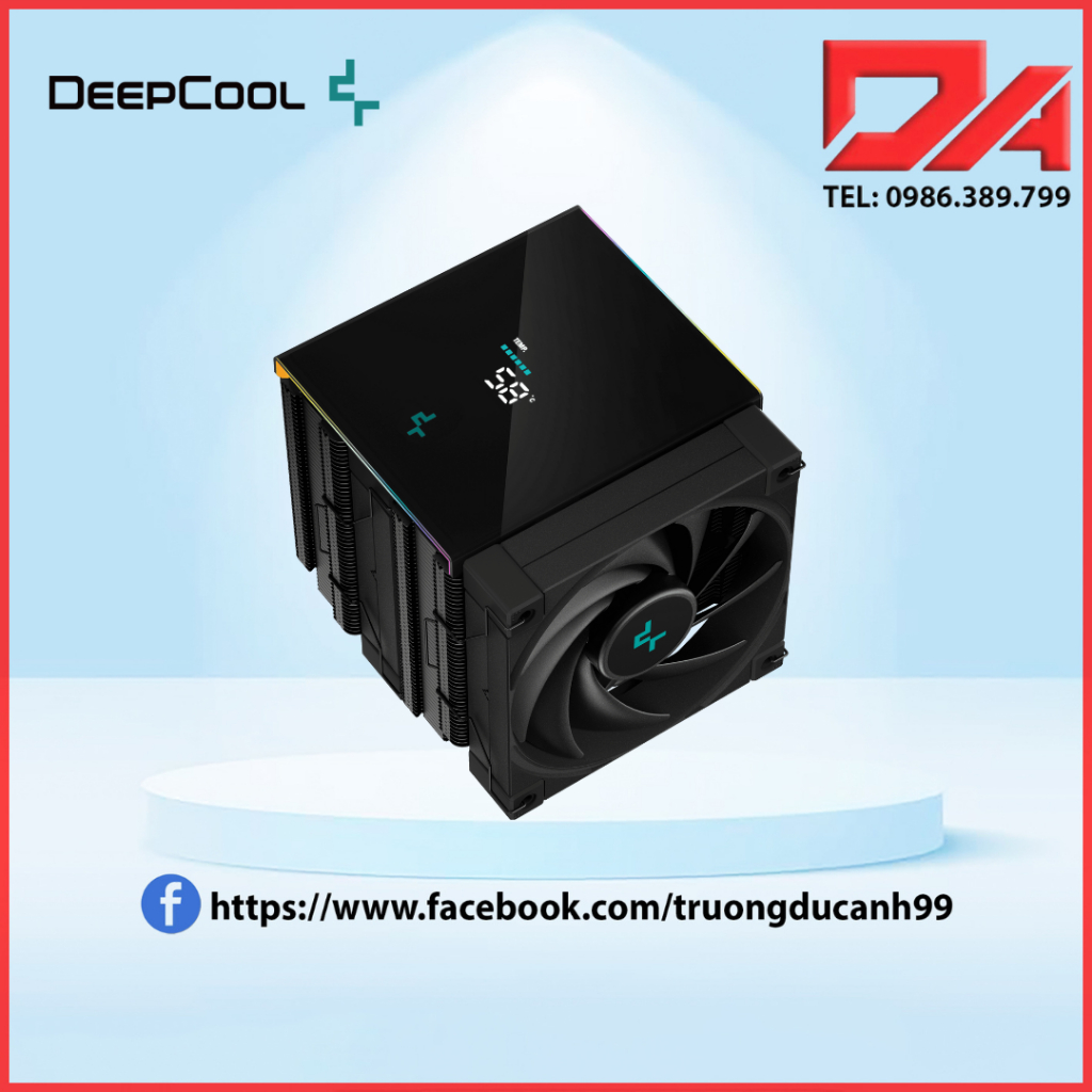 TẢN NHIỆT KHÍ CPU DEEPCOOL AK620 DIGITAL  BẢO HÀNH 12 THÁNG