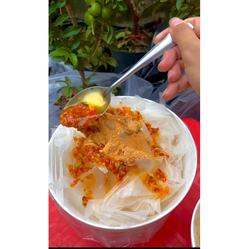 Combo 3 xâu 30 bịch bánh tráng mini 100k