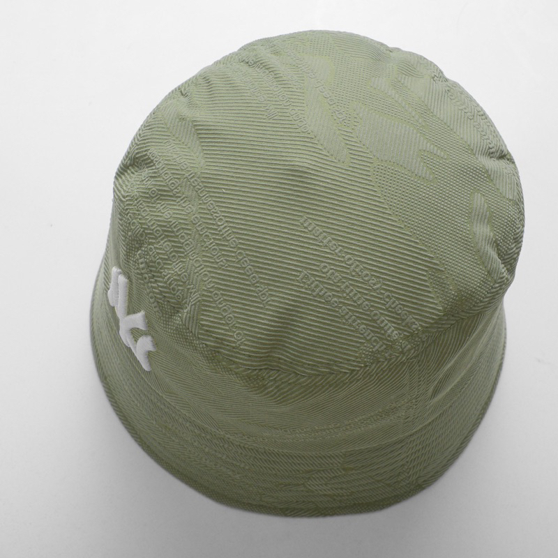 Mũ bucket logo NY MLB  cao cấp, nón bucket Classic xanh rêu vành tròn cụp kaki form unisex