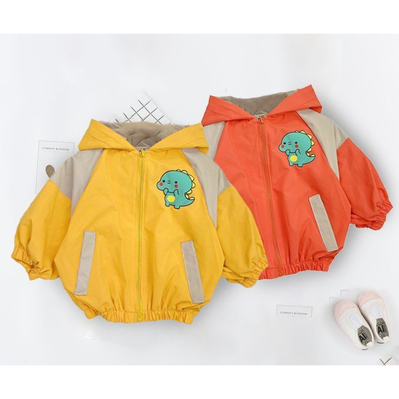 Áo khoác gió bé 2 lớp cao cấp, áo gió bé trai và gái 2 lớp lót lưới chống nước 7 màu siêu đep