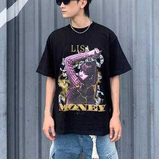 Áo Thun 4Art BLACK PINK LISA MONEY Wash Tee Local Brand Unisex