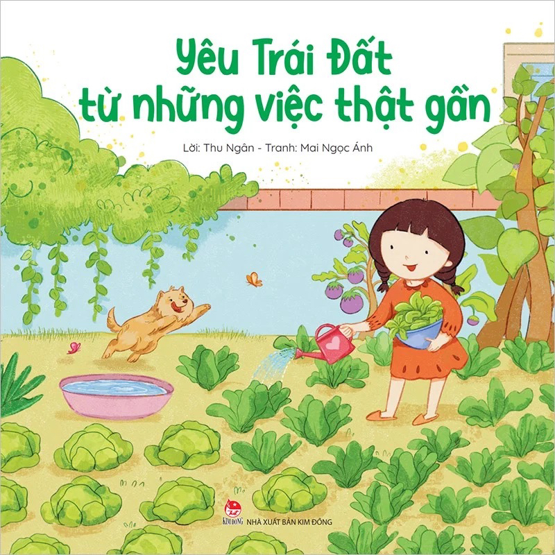 Sách-Yêu Trái Đất từ những việc thật gần (kim đồng)