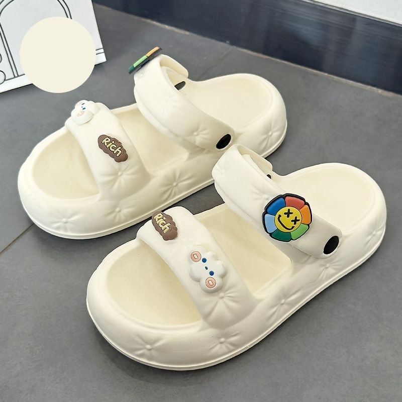 Dép xăng đan eva dép quai hậu nhún eva tặng kèm ticker xinh dễ thương