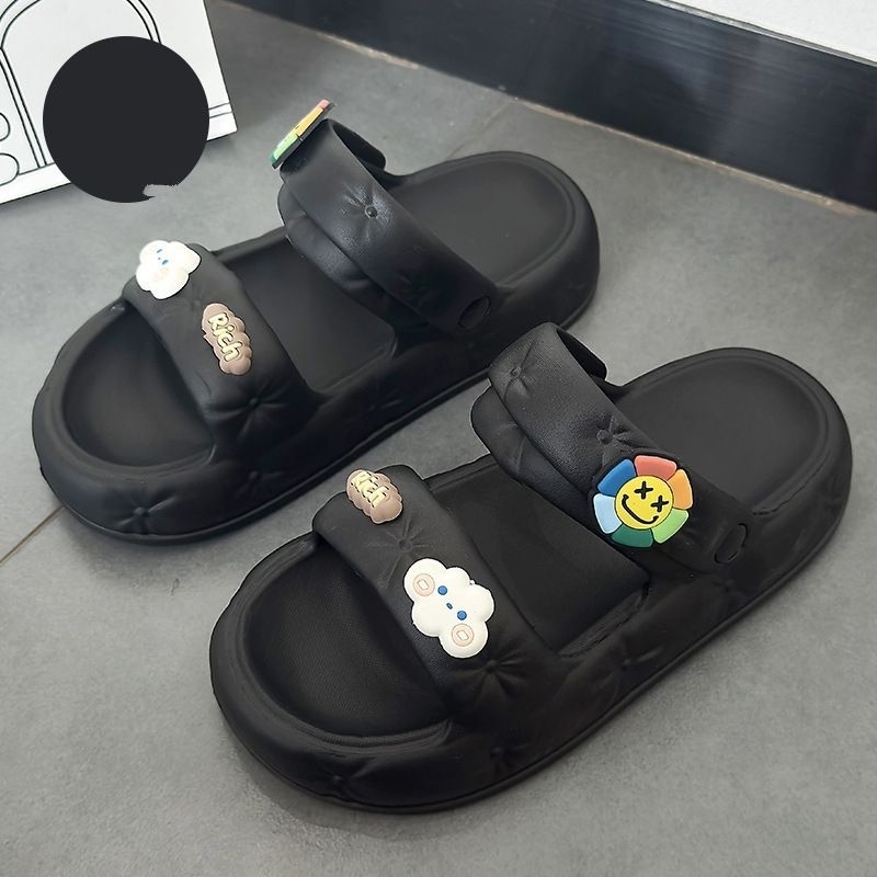 Dép xăng đan eva dép quai hậu nhún eva tặng kèm ticker xinh dễ thương