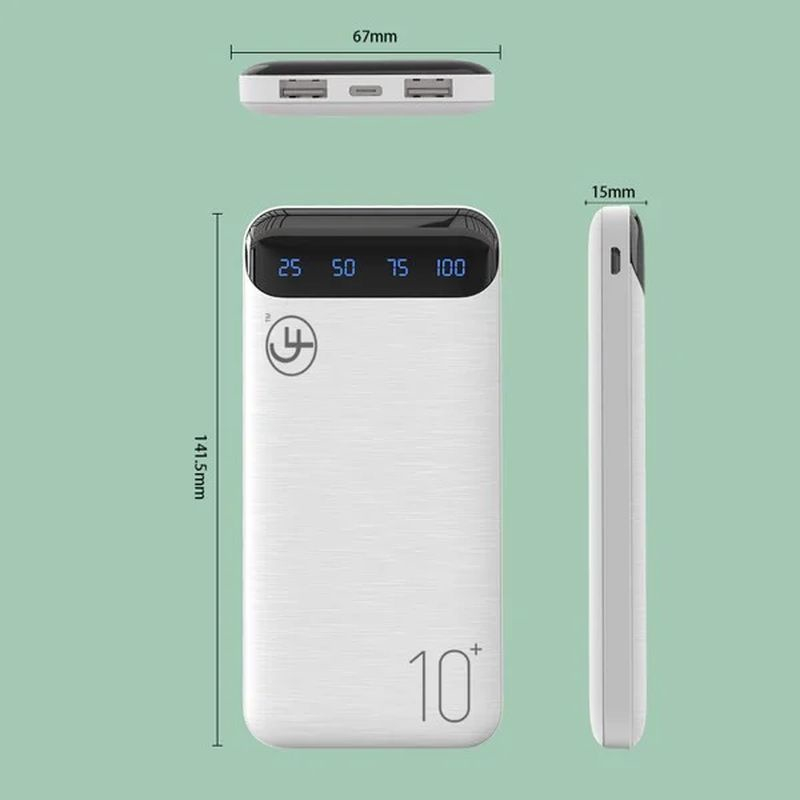 Sạc Dự Phòng Tích Hợp Màn Hình LED Dung Lượng 10000mAh Bền Đẹp WP-161 Bảo Hành 12 Tháng