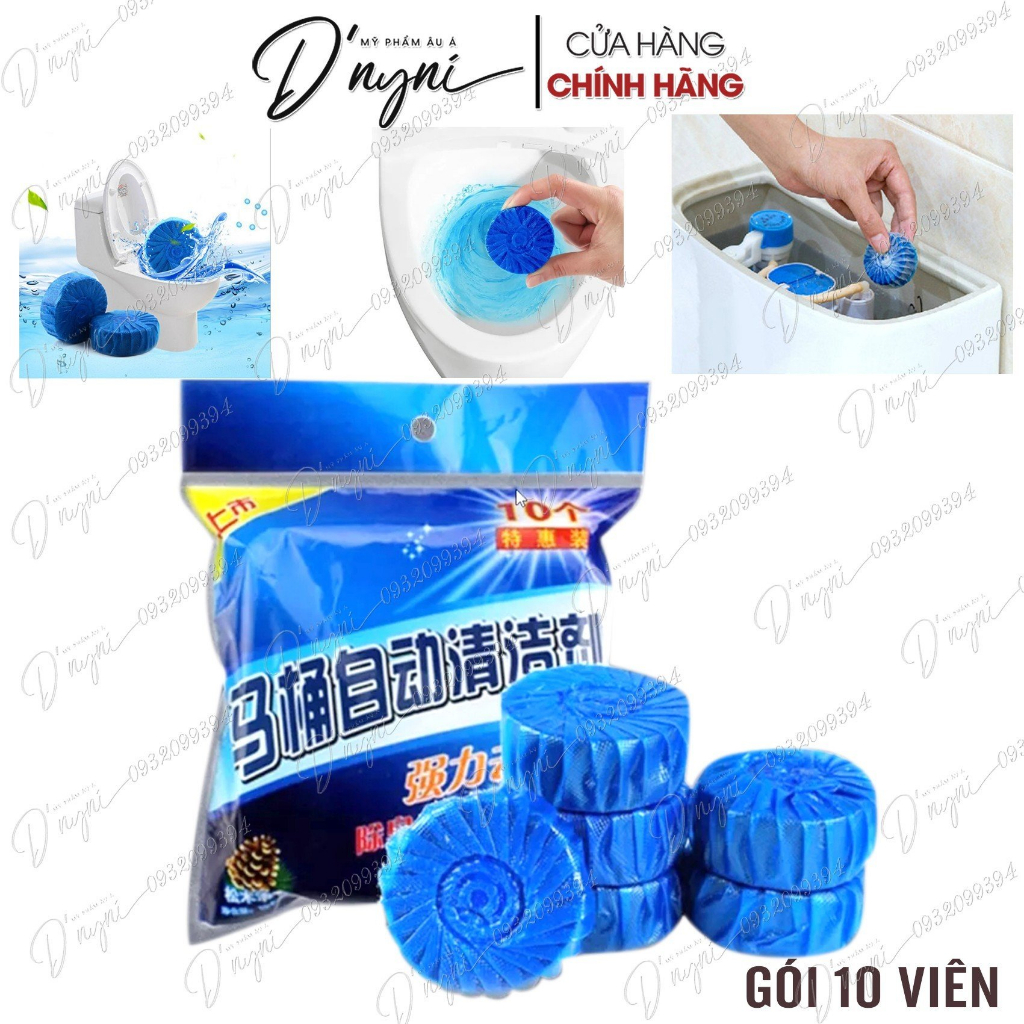 Combo 10 Viên Tẩy Bồn Cầu